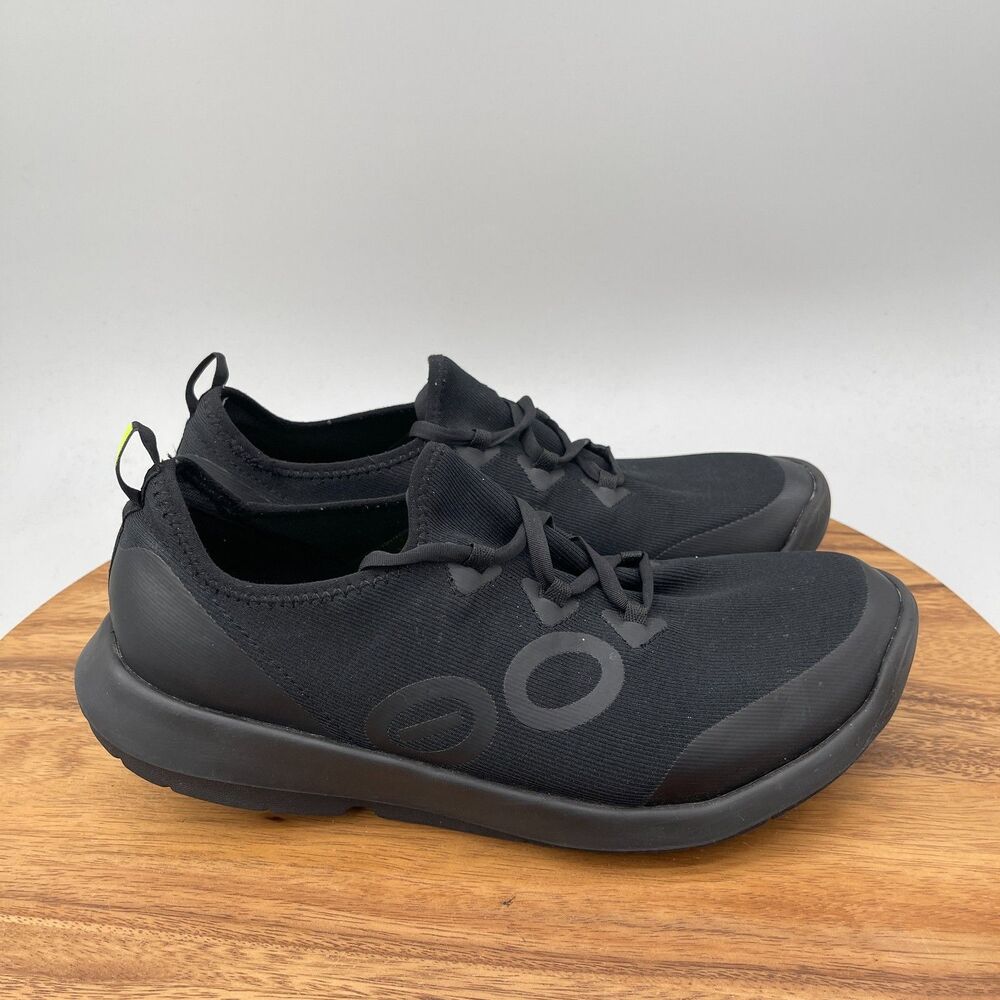 Oofos Oomg Sport LS Shoes Mens Size 12 Black Casual Comfort Walking Sneakers